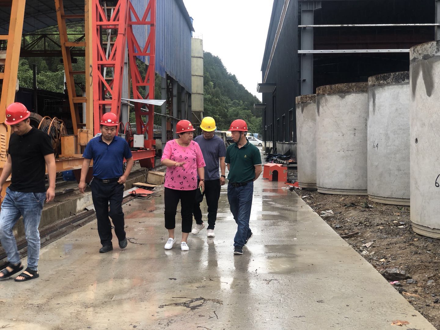 各企业来我厂考察